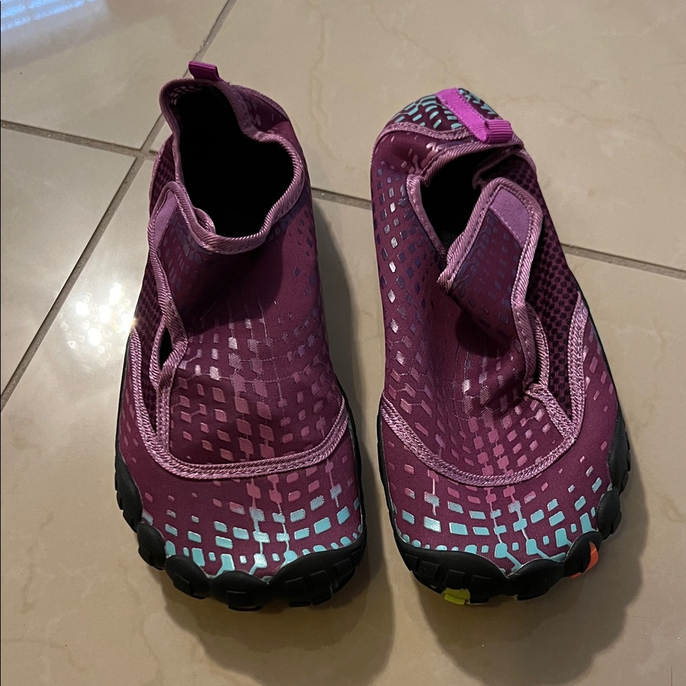 Vibrant Purple Slip-On Shoes